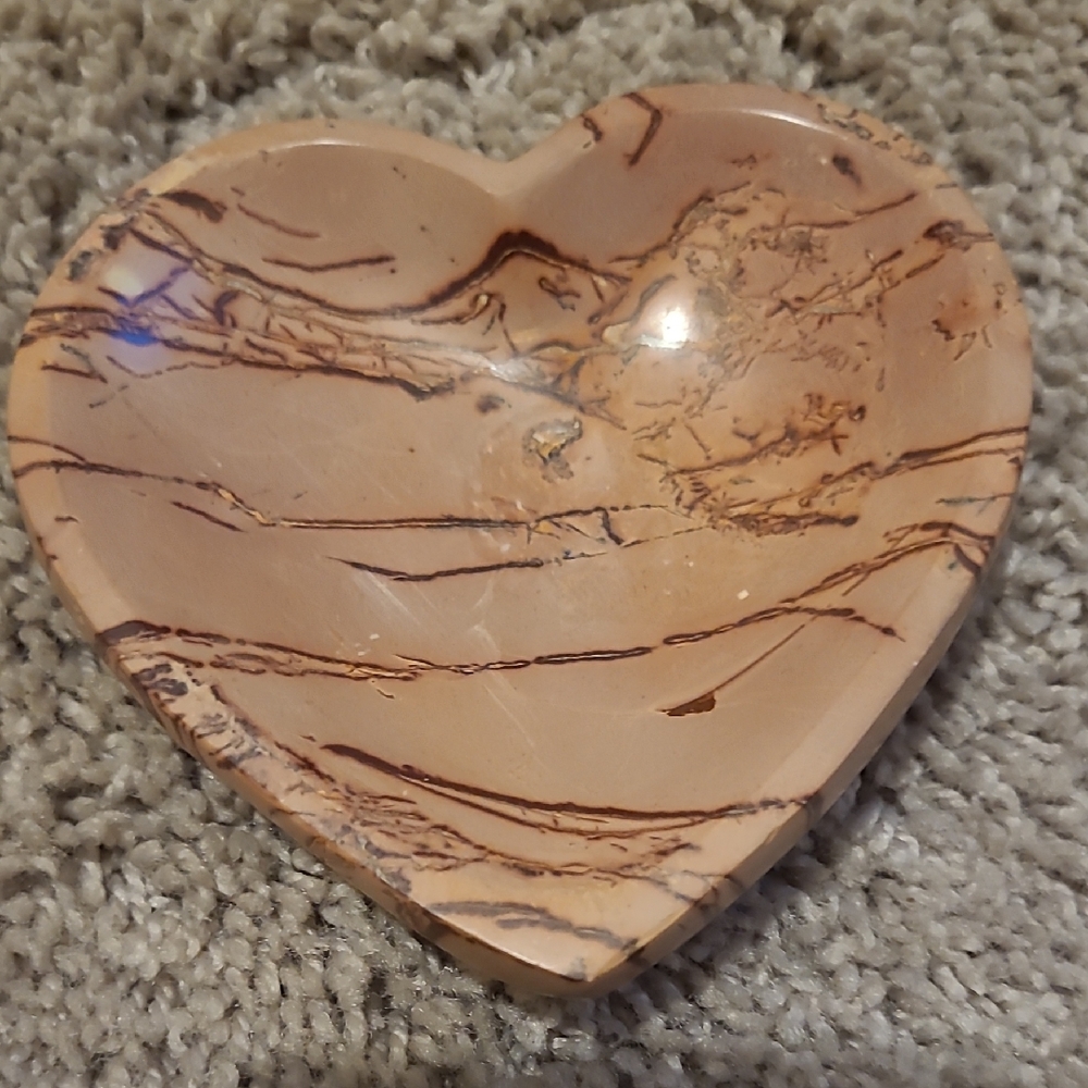Picture Mookaite Heart Bowl